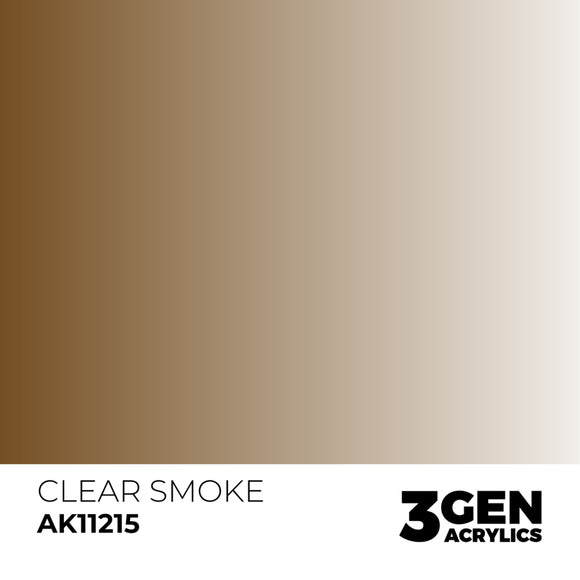 AK Interactive 3GEN: Clear Smoke (17ml) (AK11215)