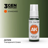 AK Interactive 3GEN: Clear Green (17ml) (AK11216)