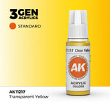 AK Interactive 3GEN: Clear Yellow (17ml) (AK11217)