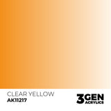 AK Interactive 3GEN: Clear Yellow (17ml) (AK11217)