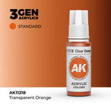 AK Interactive 3GEN: Clear Orange (17ml) (AK11218)