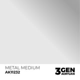 AK Interactive 3GEN: Metal Medium - Auxiliary (17ml) (AK11232)