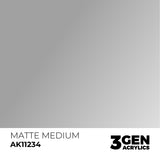 AK Interactive 3GEN: Matte Medium - Auxiliary (17ml) (AK11234)