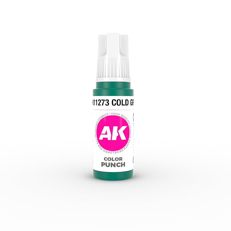 AK Interactive 3GEN: Cold Green - Color Punch (17ml) (AK11273