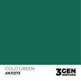 AK Interactive 3GEN: Cold Green - Color Punch (17ml) (AK11273)