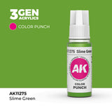 AK Interactive 3GEN: Slime Green - Color Punch (17ml) (AK11275)