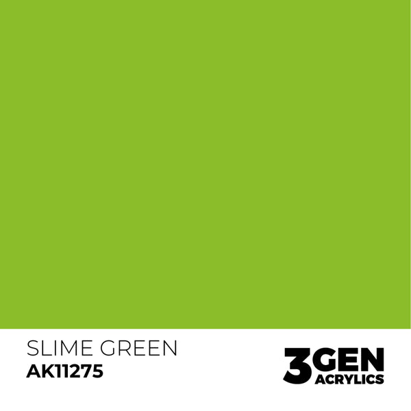 AK Interactive 3GEN: Slime Green - Color Punch (17ml) (AK11275