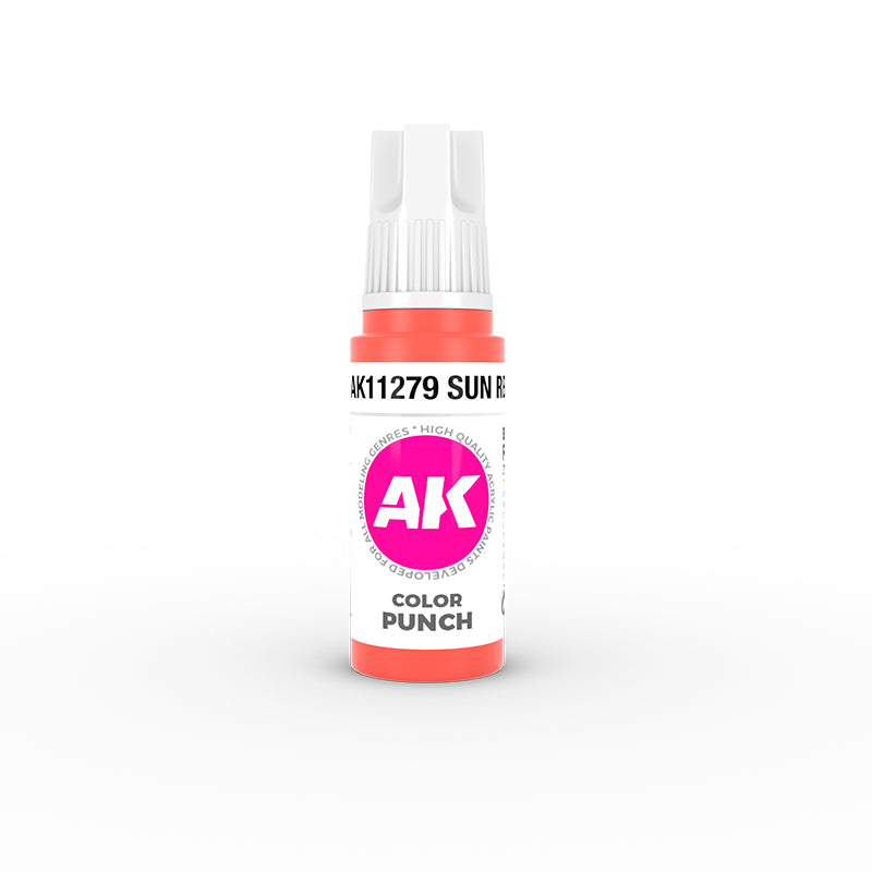 AK Interactive 3GEN: Sun Red - Color Punch (17ml) (AK11279