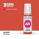 AK Interactive 3GEN: Sun Red - Color Punch (17ml) (AK11279)