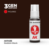 AK Interactive 3GEN Figures: Reddish Black (18ml) (AK11406)