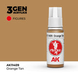 AK Interactive 3GEN Figures: Orange Tan (18ml) (AK11409)