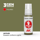 AK Interactive 3GEN Figures: Russian Uniform Lights (18ml) (AK11429)