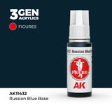 AK Interactive 3GEN Figures: Russian Blue Base (18ml) (AK11432)