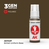 AK Interactive 3GEN Figures: British Uniform Base (18ml) (AK11437)