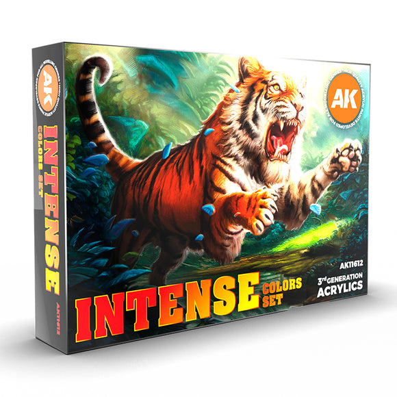 AK Interactive 3GEN: Intense Colors Set - 6 Colors (AK11612)