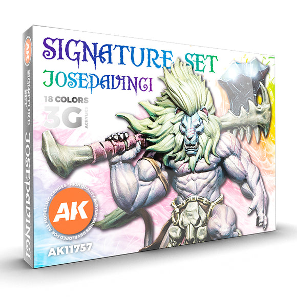 AK Interactive 3GEN: Signature Set - 18 Colors Selected by JoseDavinci (AK11757)
