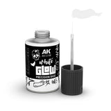 AK Interactive Glow Fluor: White Glow Precision Base (30ml) (AK12108) - SLOW SHIPPING, RESTRICTIONS