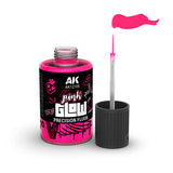 AK Interactive Glow Fluor: Pink Glow Precision Fluor (30ml) (AK12109) - SLOW SHIPPING, RESTRICTIONS