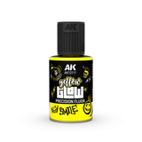 AK Interactive Glow Fluor: Yellow Glow Precision Fluor (30ml) (AK12111) - SLOW SHIPPING, RESTRICTIONS