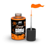 AK Interactive Glow Fluor: Orange Glow Precision Fluor (30ml) (AK12113) - SLOW SHIPPING, RESTRICTIONS