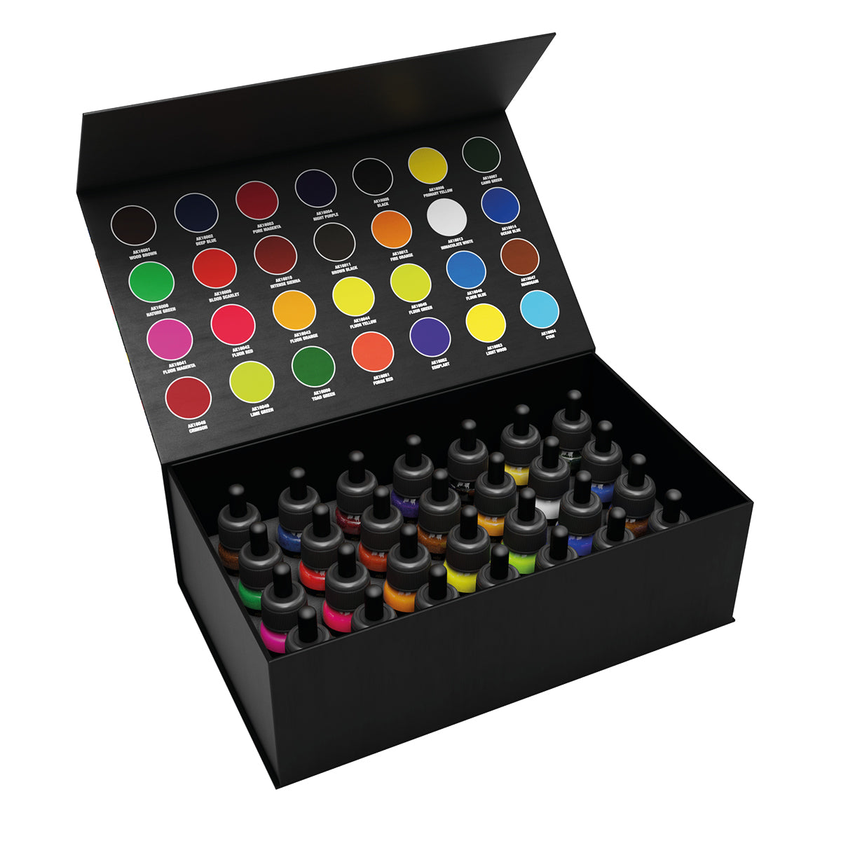 AK Interactive The Inks: Special Box Full Range (28 Colors x 30ml