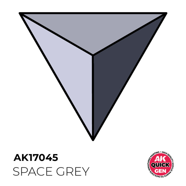 AK Interactive Quick Gen: Space Grey (18ml) (AK17045) – Gnomish Bazaar
