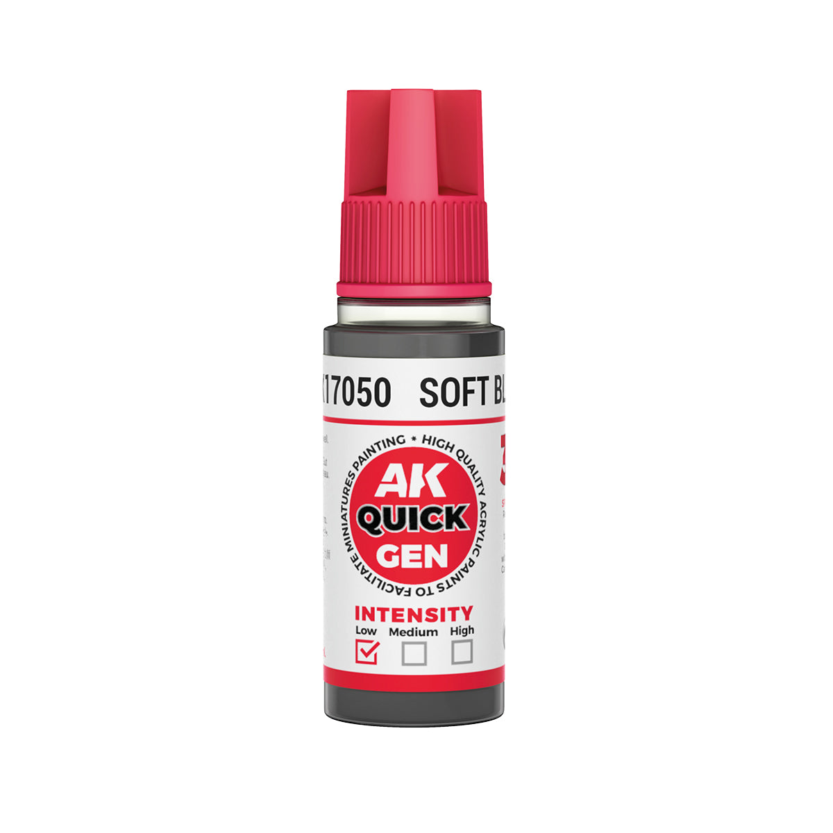 AK Interactive Quick Gen: Soft Black (18ml) (AK17050) – Gnomish Bazaar