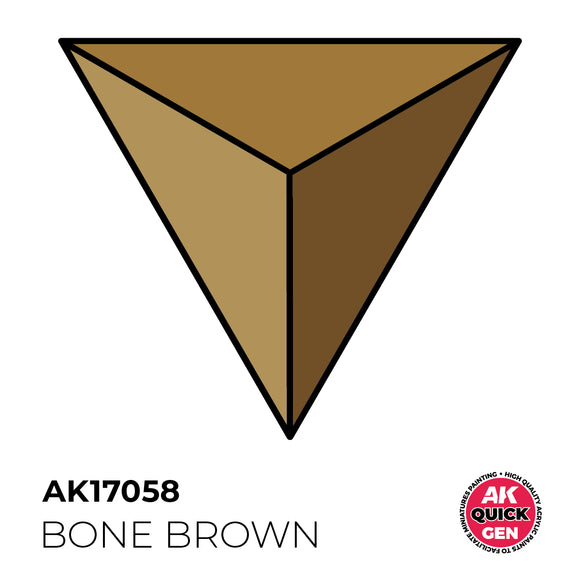 AK Interactive Quick Gen: Bone Brown (18ml) (AK17058)