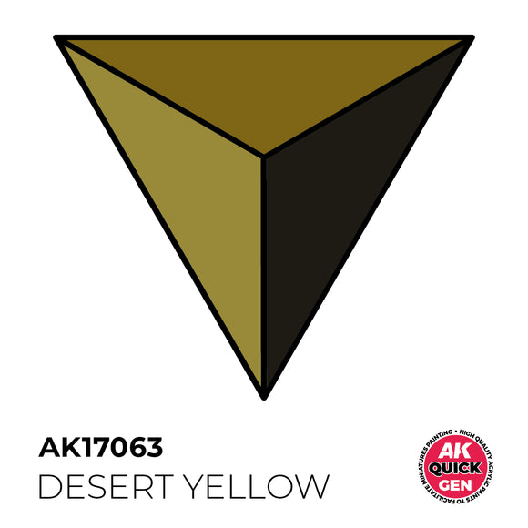 AK Interactive Quick Gen: Desert Yellow (18ml) (AK17063)