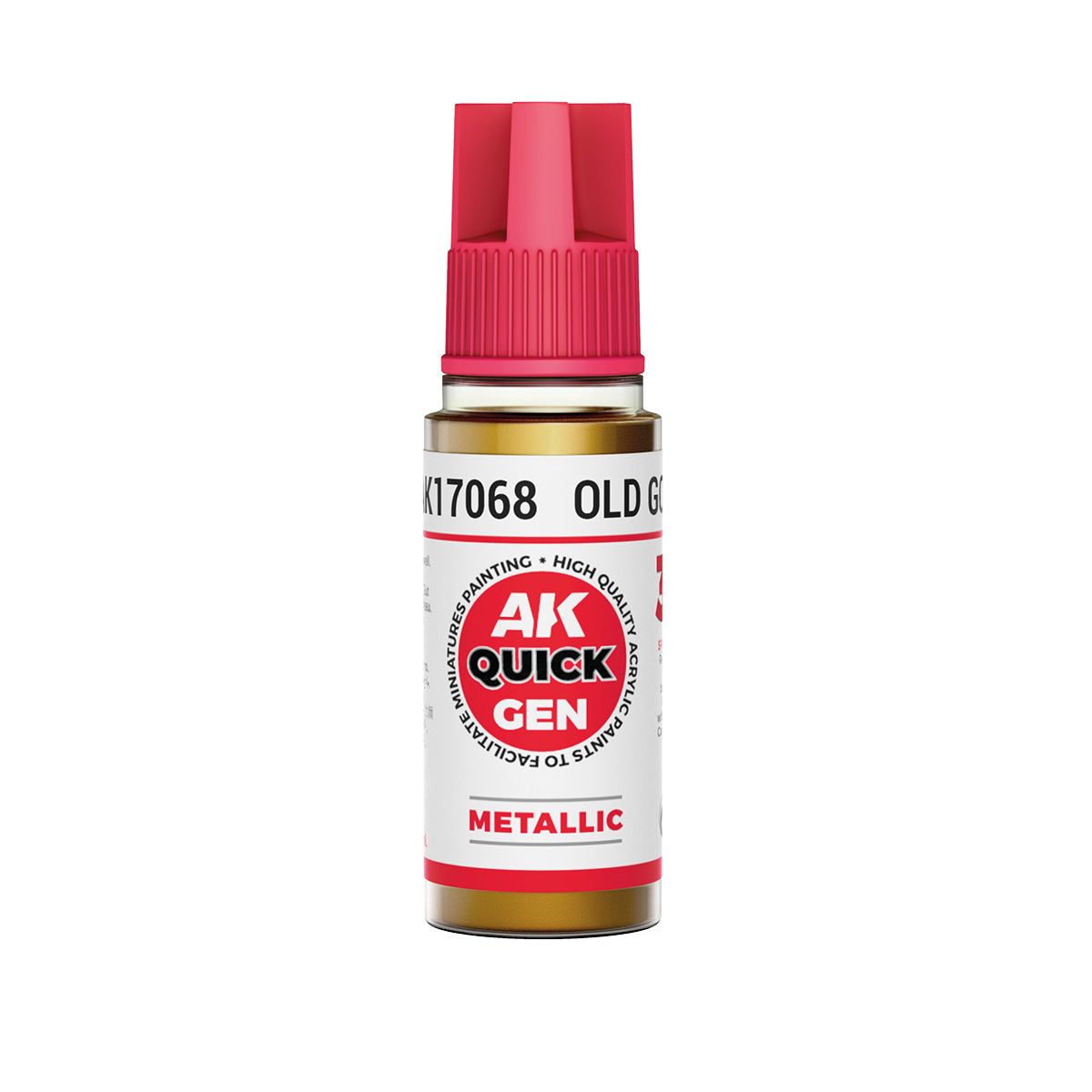 AK Interactive Quick Gen: Old Gold (Metallic) (18ml) (AK17068