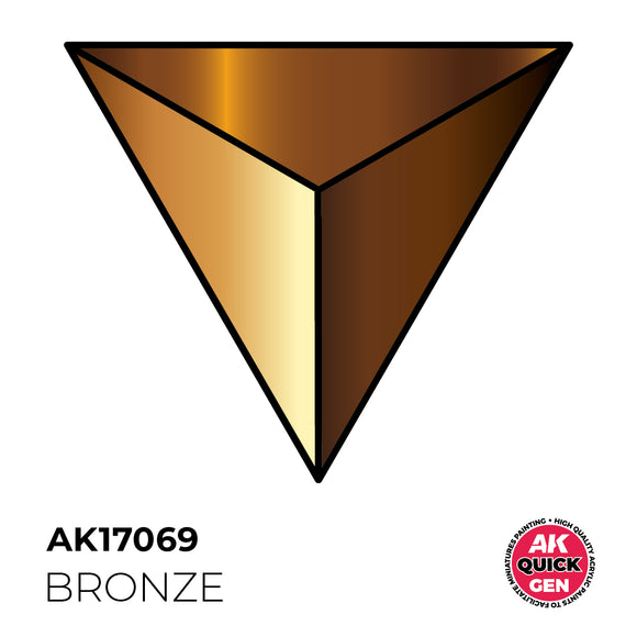 AK Interactive Quick Gen: Bronze (Metallic) (18ml) (AK17069)