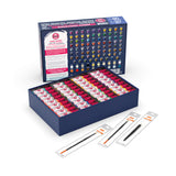 AK Interactive Quick Gen: Quick Paint Combo - 100 Colors (80 Quick Gen + 20 3GEN Acrylics + 3 free brushes) (AK17603)