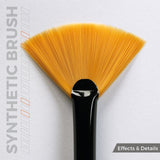 AK Interactive: Synthetic Brush - Fan Shape (AKB017)