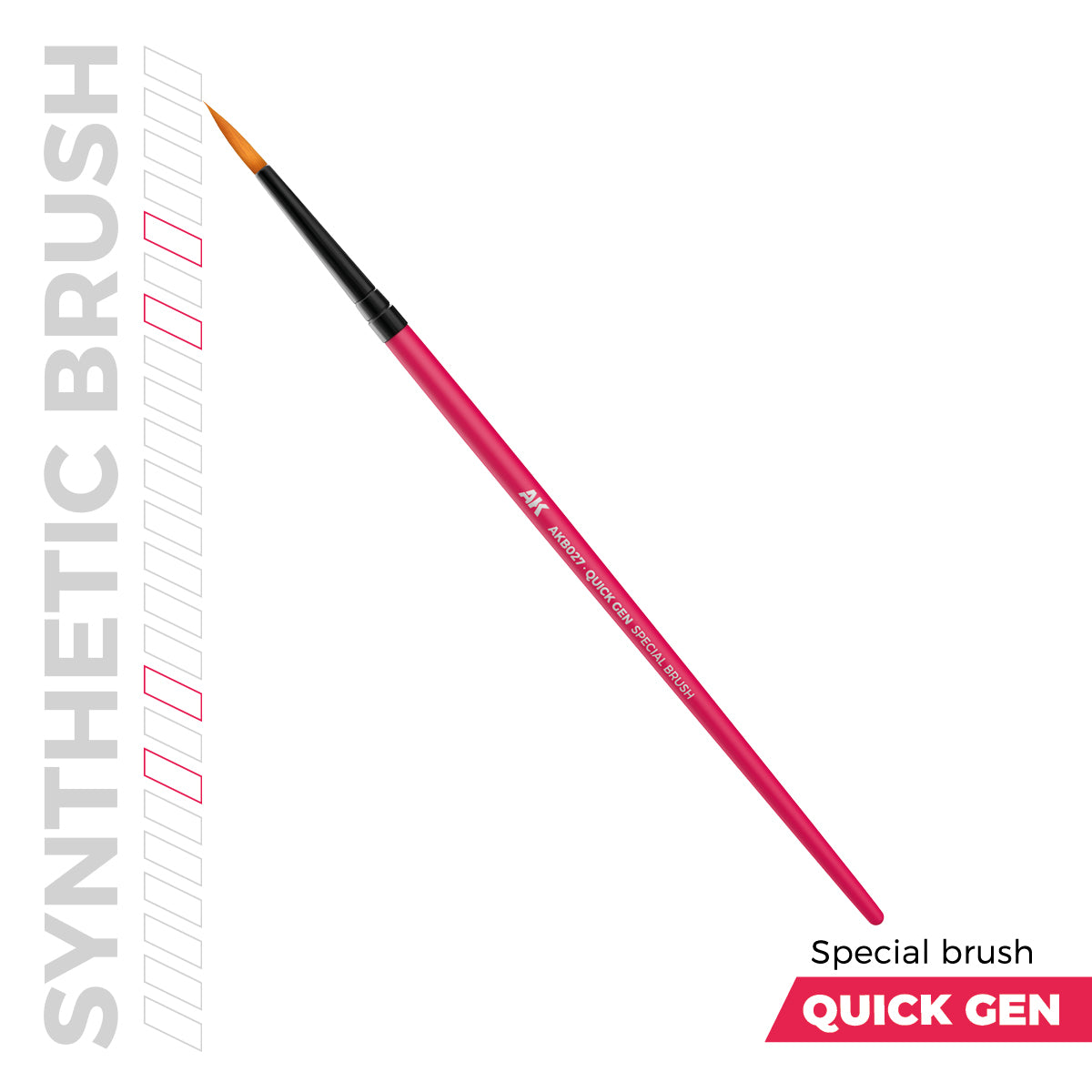 AK Interactive: Quick Gen - Special Brush (AKB027) – Gnomish Bazaar