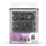 AK Interactive Basing Bits: Ice FX (AKBIT0034) - Not Translucent
