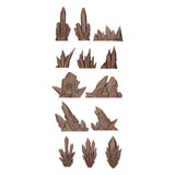 AK Interactive Basing Bits: Ice FX (AKBIT0034) - Not Translucent