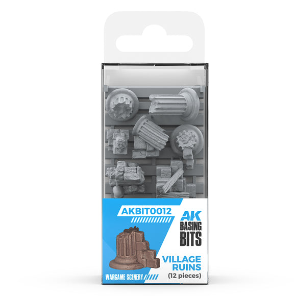 AK Interactive Basing Bits: Village Ruins (AKBIT0012)