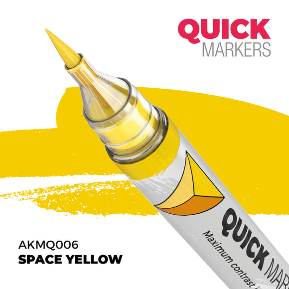 AK Interactive Quick Markers: Space Yellow (AKMQ006) – Gnomish Bazaar