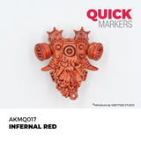 AK Interactive Quick Markers: Infernal Red (AKMQ017)