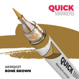 AK Interactive Quick Markers: Bone Brown (AKMQ027)