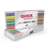 AK Interactive Quick Markers: Special Box - Full Range of 34 Quick Markers (AKMQ150)