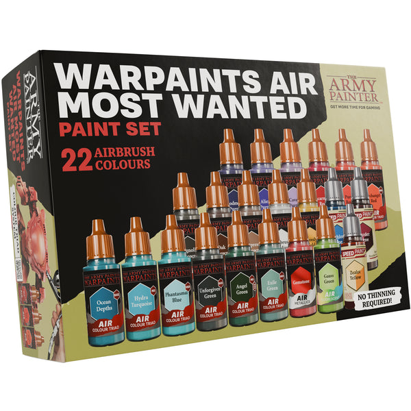 The Army Painter: Warpaints Air Most Wanted Set (AW8004) – Gnomish