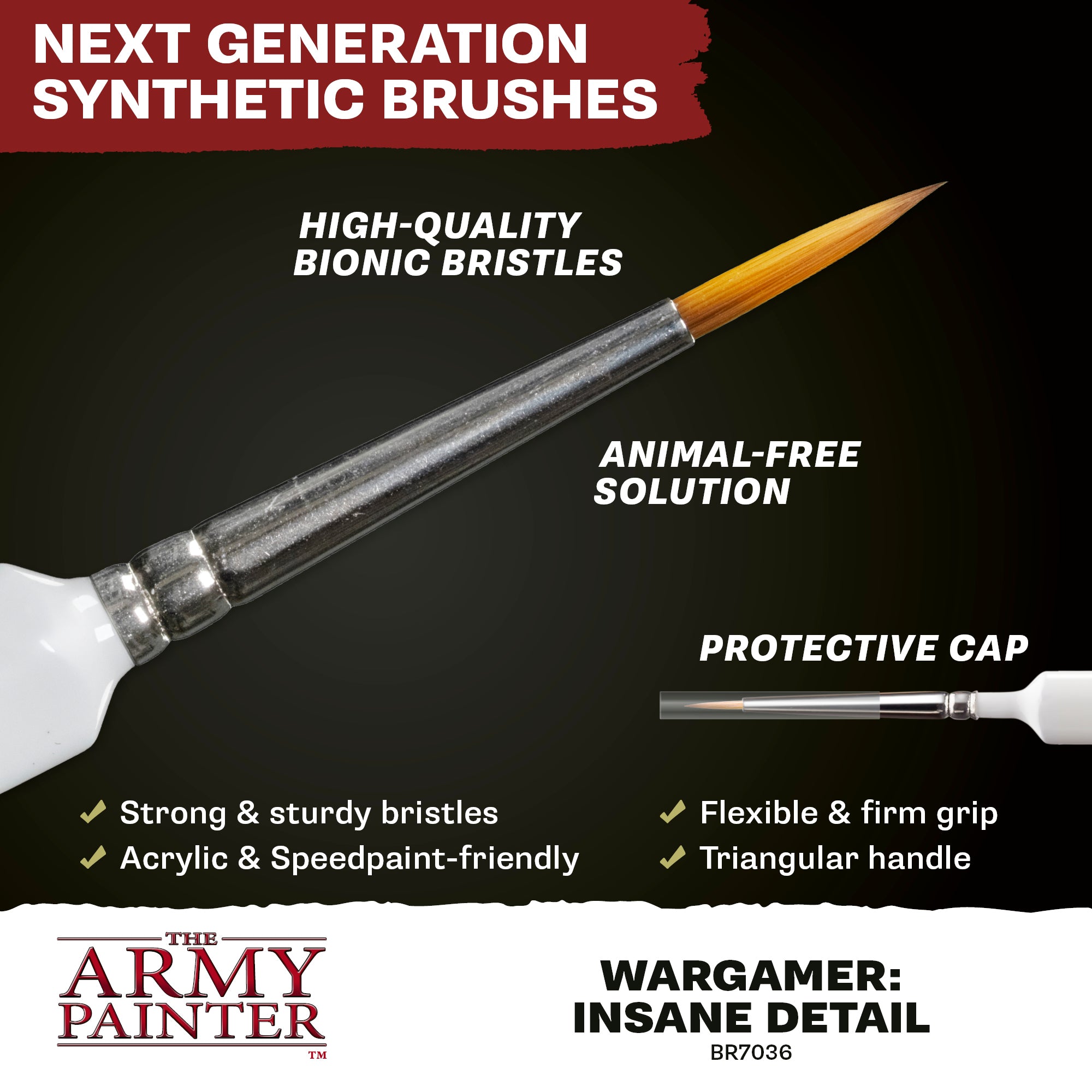 Army Painter - Pinceaux - Wargamer - Basecoating - Fungames Army Painter - Pinceaux - Wargamer - Basecoating - Fungames
