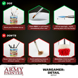The Army Painter - Wargamer: Detail Brush (Size 00) (BR7037) - New 2025 Version