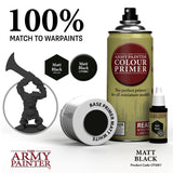 The Army Painter Colour Primer: Matt Black (400ml) (CP3001) - SLOW SHIPPING, RESTRICTIONS AND 2 AEROSOL LIMIT PER ORDER