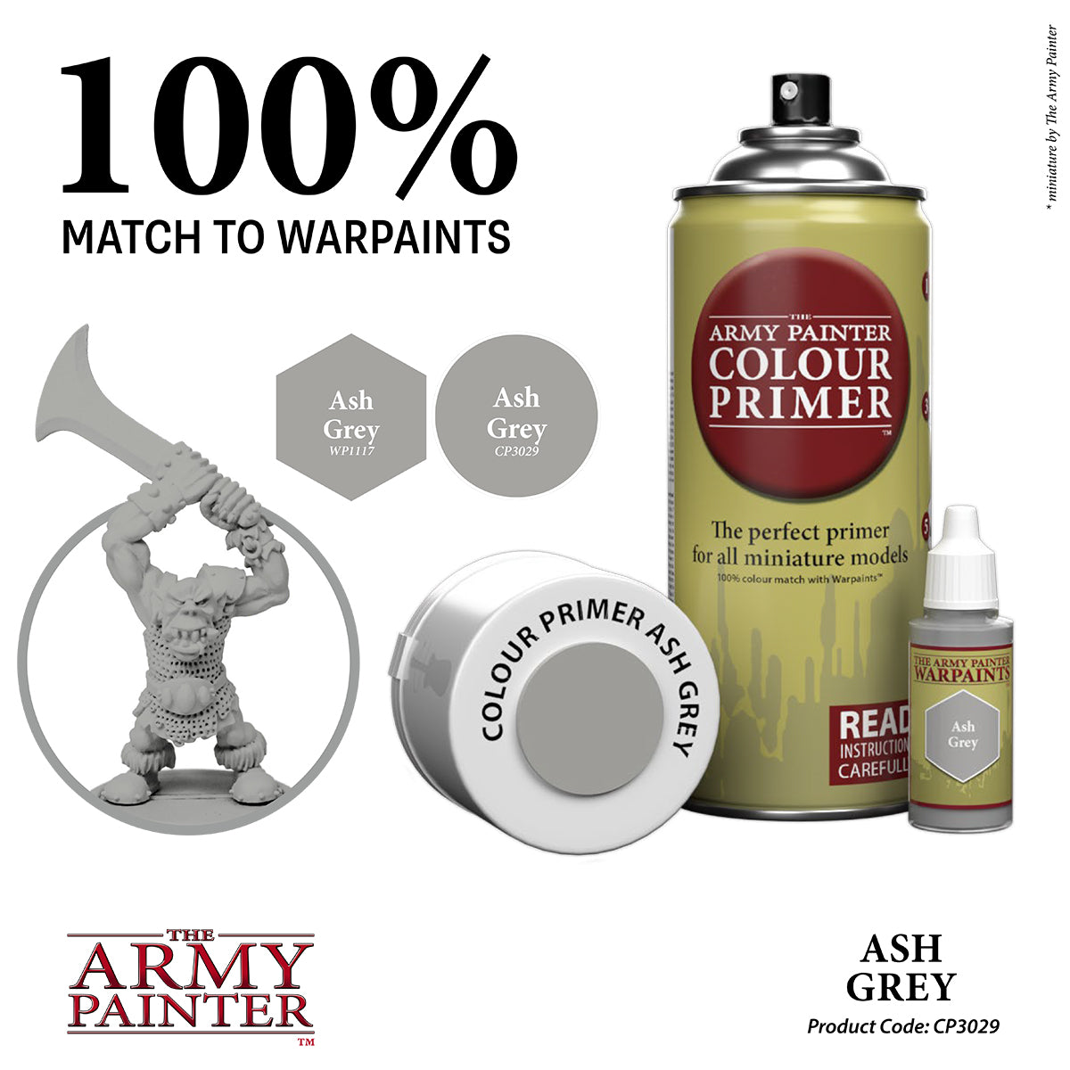 Army Painter Colour Primer Ash Grey