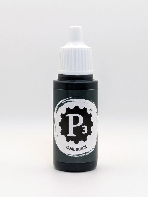 P3 Paint: Coal Black (18ml) (N156) - 2025 Edition