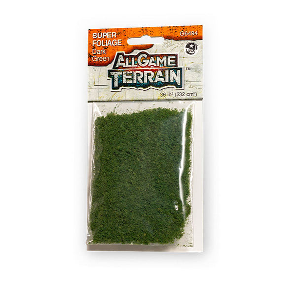 All Game Terrain - Dark Green Super Foliage (G6494)