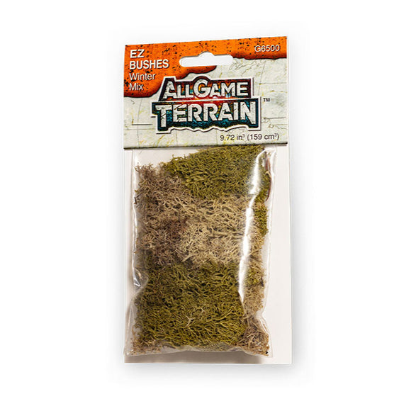 All Game Terrain - EZ Bushes - Winter Mix (G6500)