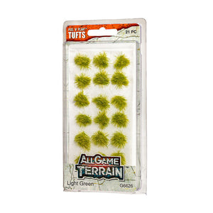 All Game Terrain - Light Green Grass Tufts (G6626) – Gnomish Bazaar